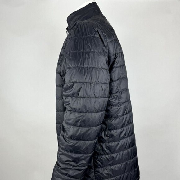 Independent Trading Company Puffer Jacket Mens XL EUC Lightweight Full Zip Black - Picture 4 of 16